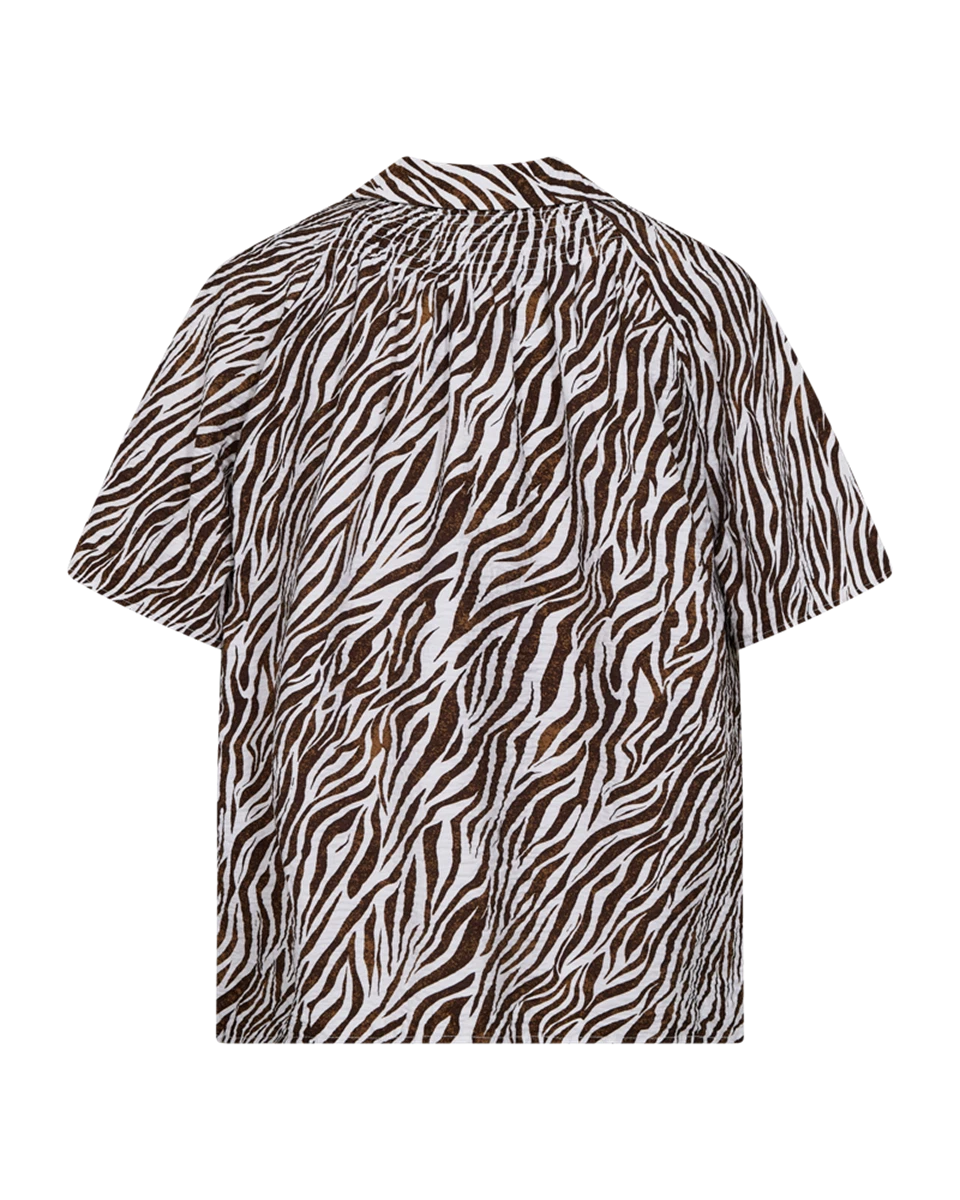 Freequent Blouse Mele Bruin 3