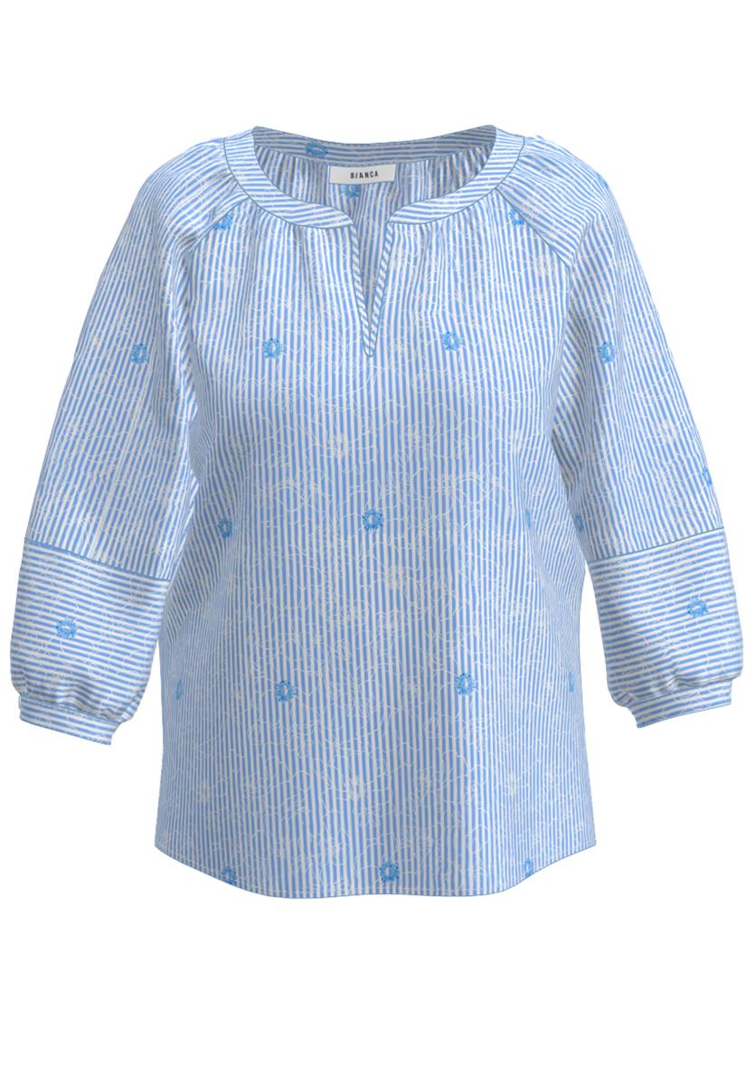 Bianca Blouse 75038 Blauw 1