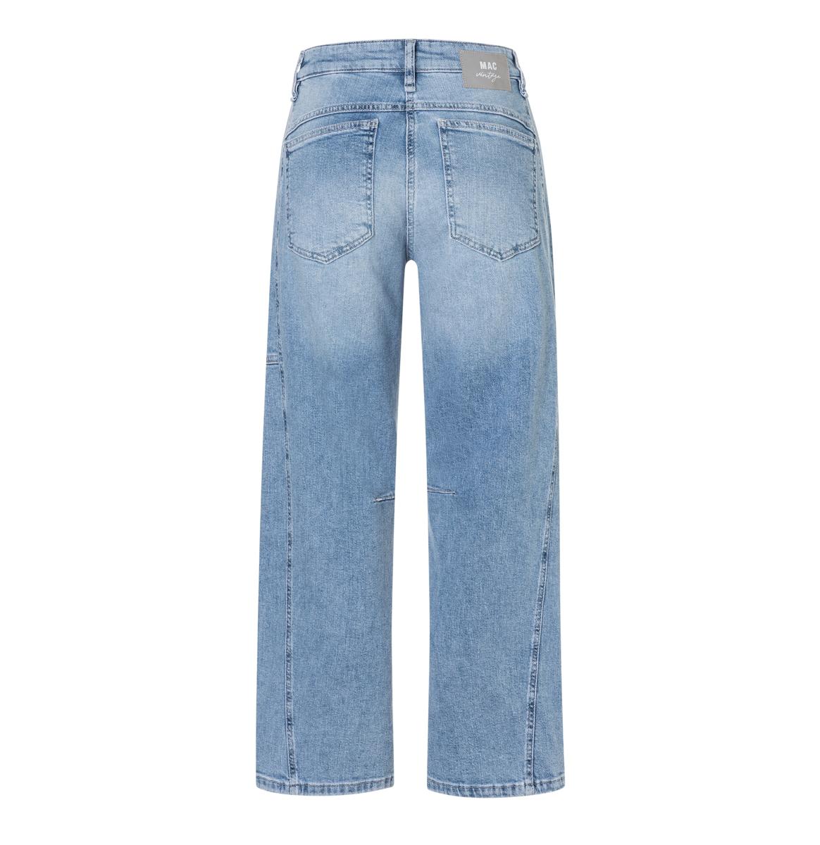 MAC Jeans Ohio Barrel 3126-90-0333L Blauw 4