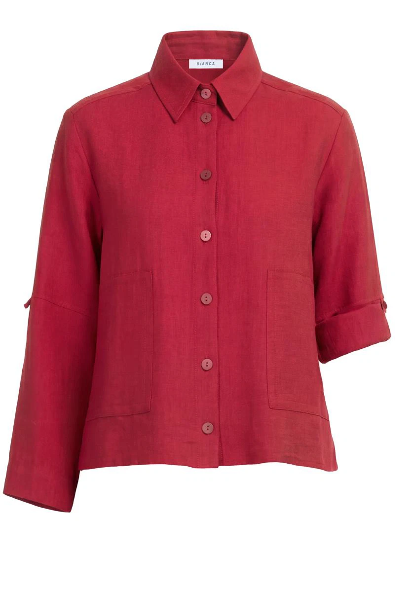 Bianca Blouse 85105 Rood 1