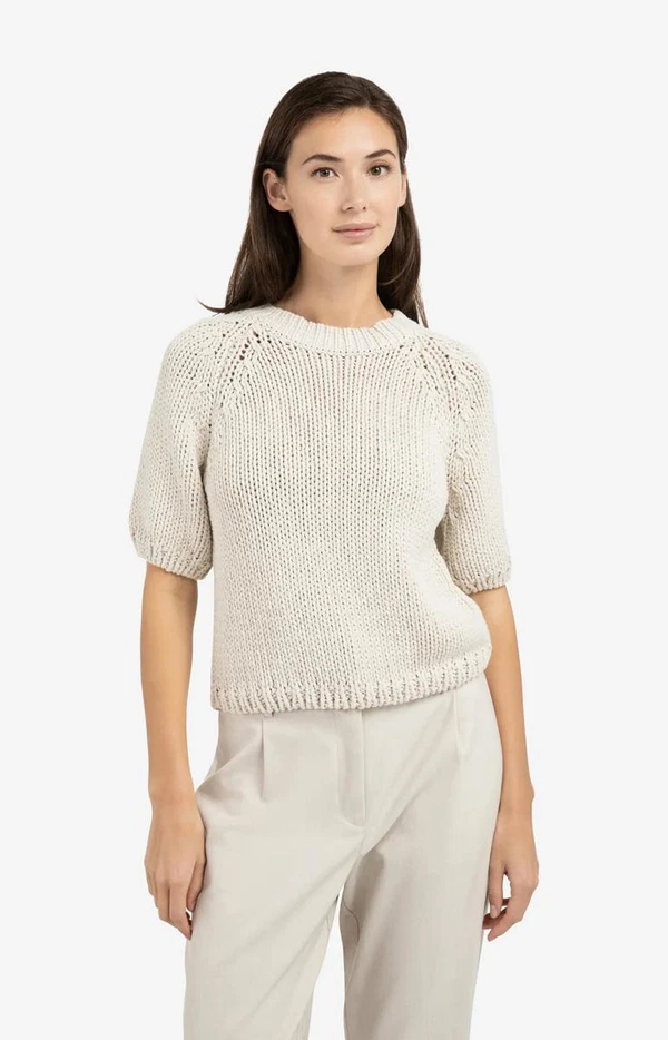 YAYA Trui 01-000551-602 Off-White 1
