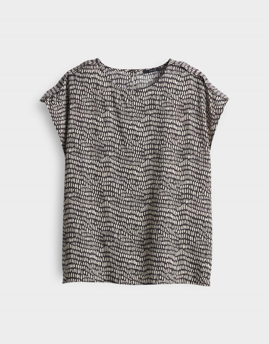 OPUS Blouse Ferena Splash Bruin 2