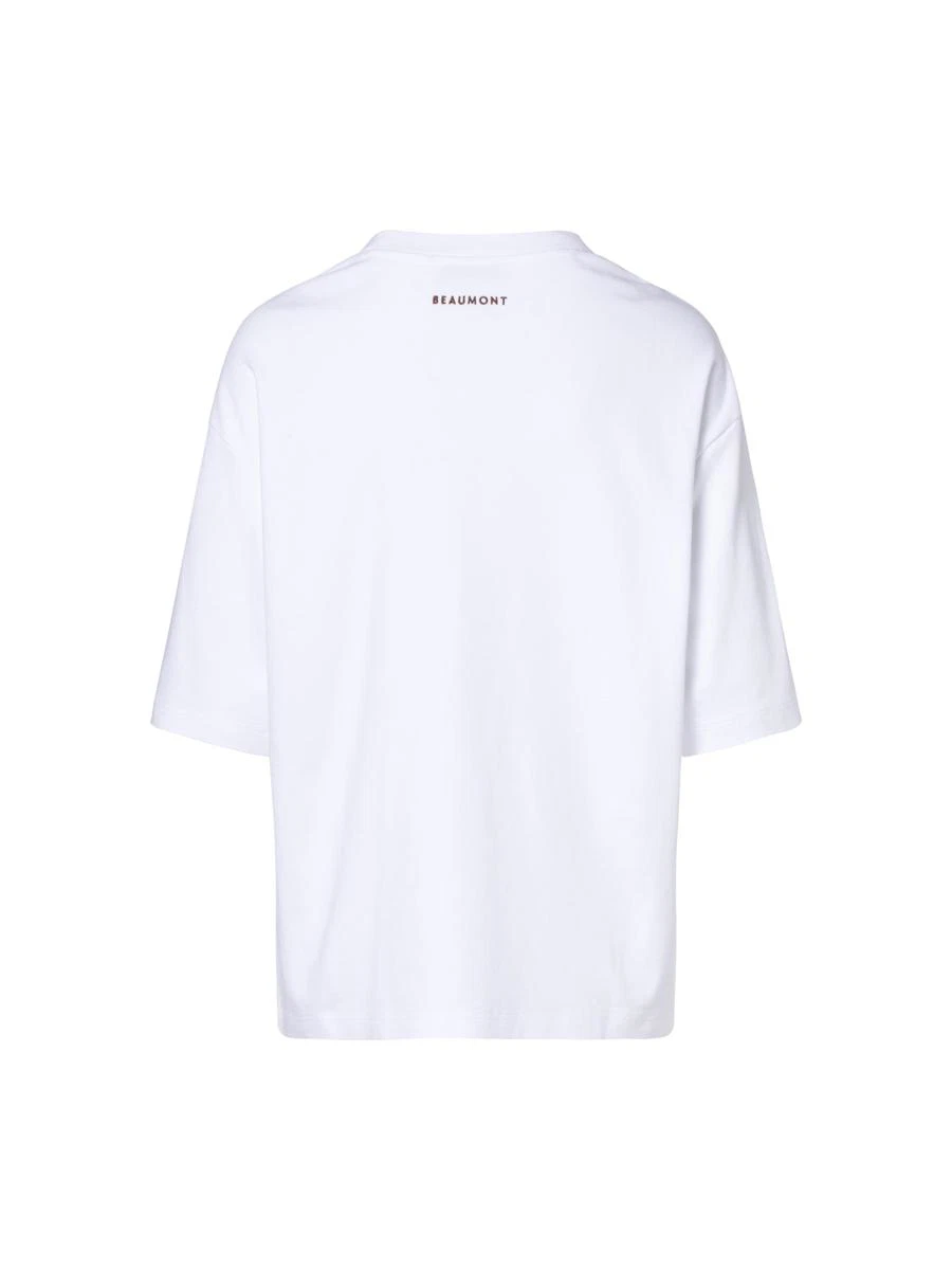 Beaumont Collectie T-Shirt Rowy Wit 4