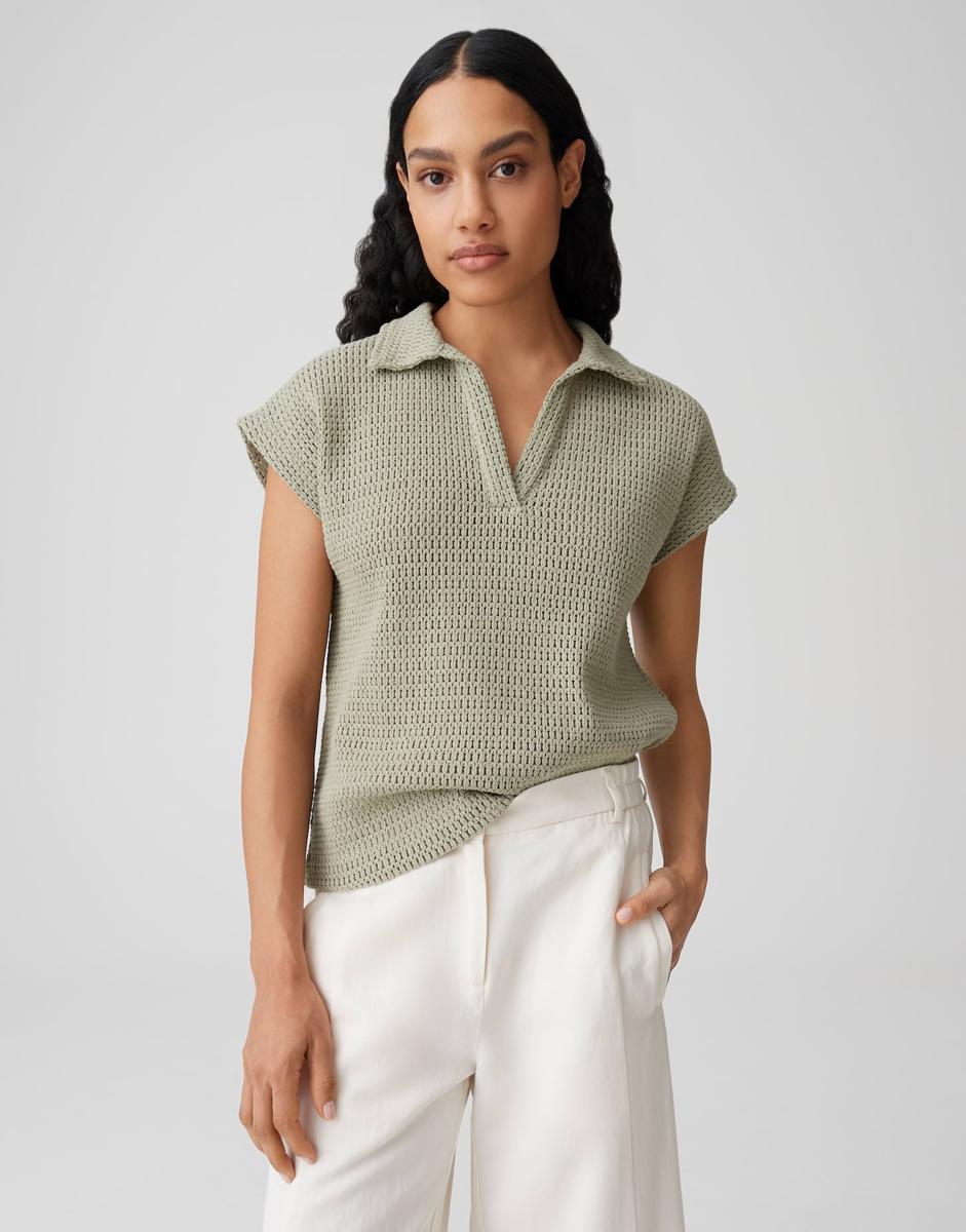 OPUS T-Shirt 10402213081106 Groen 2