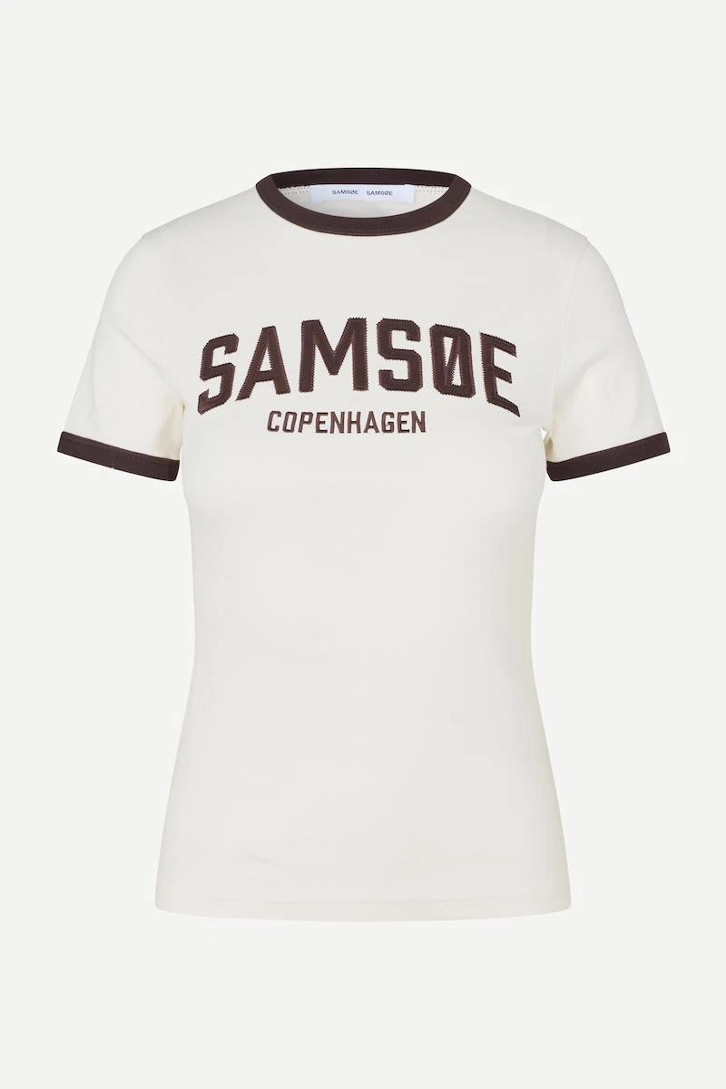 Samsøe Samsøe T-Shirt Sabond Off-White 2