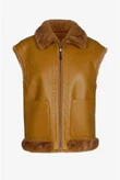 Xandres Gilet Jana Geel 2