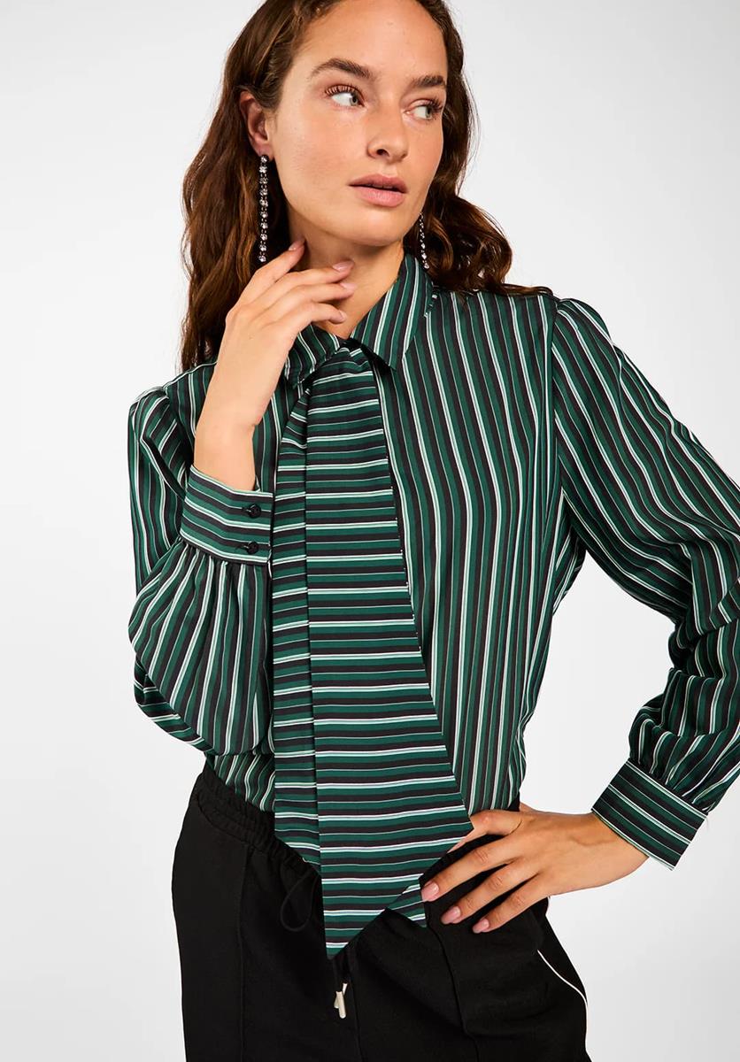 Aaiko Blouse Fenne Groen 4