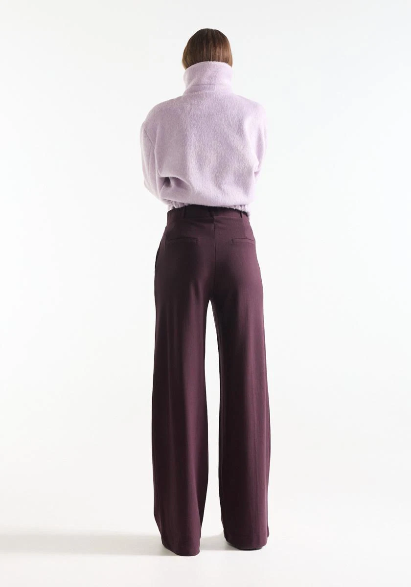 Jansen Amsterdam Pantalon Aleid Paars 3