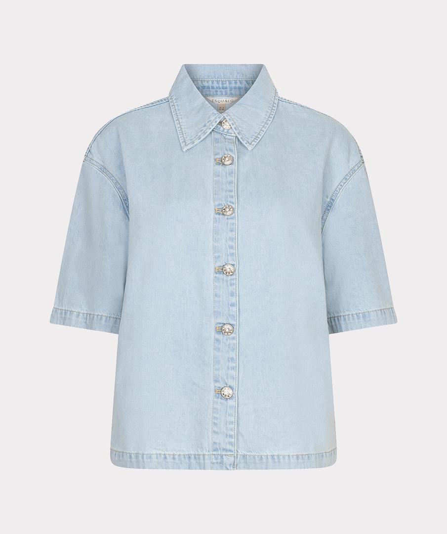 EsQualo Blouse HS26.12206 Blauw 1