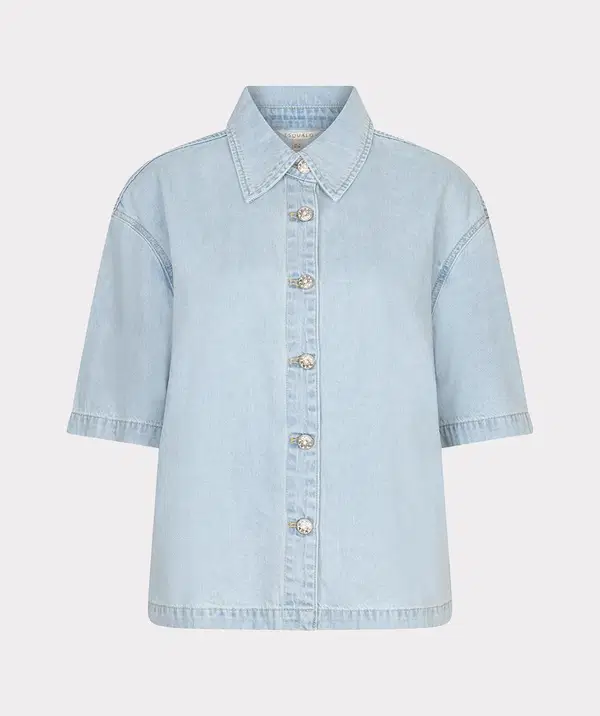 EsQualo Blouse HS26.12206 Blauw 1