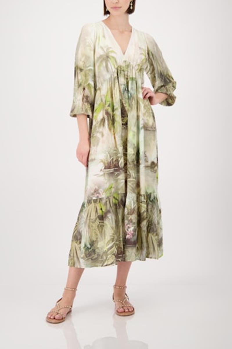 Monari Jurk 410697 Groen 1
