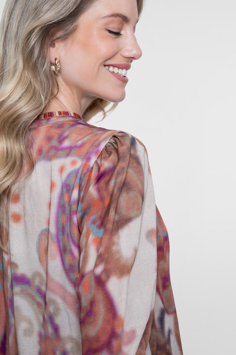Geisha Blouse 63692-20 Taupe 4