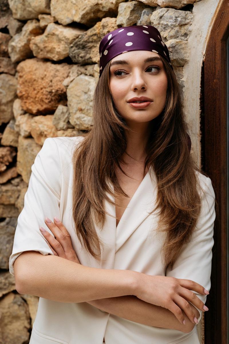 &Co Woman Sjaal AC101 Paars 3