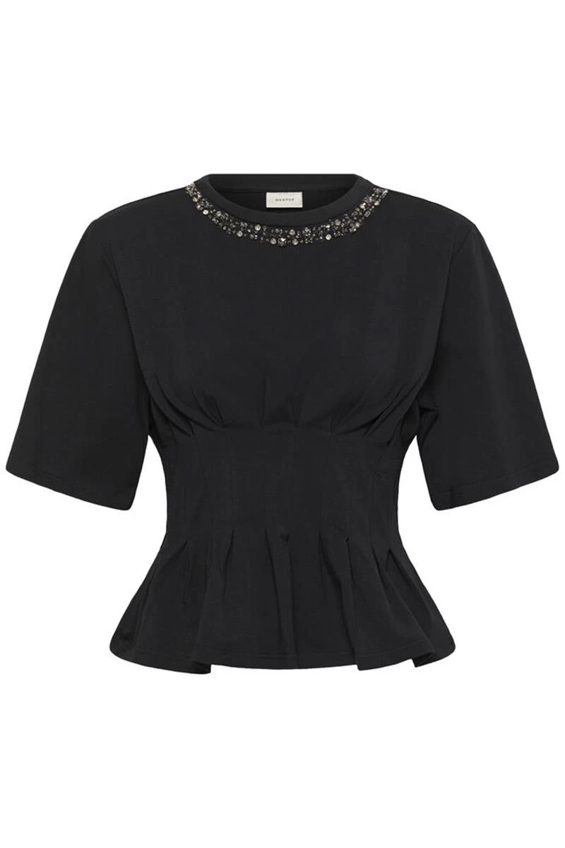 Gestuz T-Shirt Inez Zwart 2