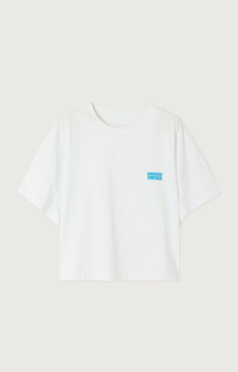 American Vintage T-Shirt Gixy Wit 1