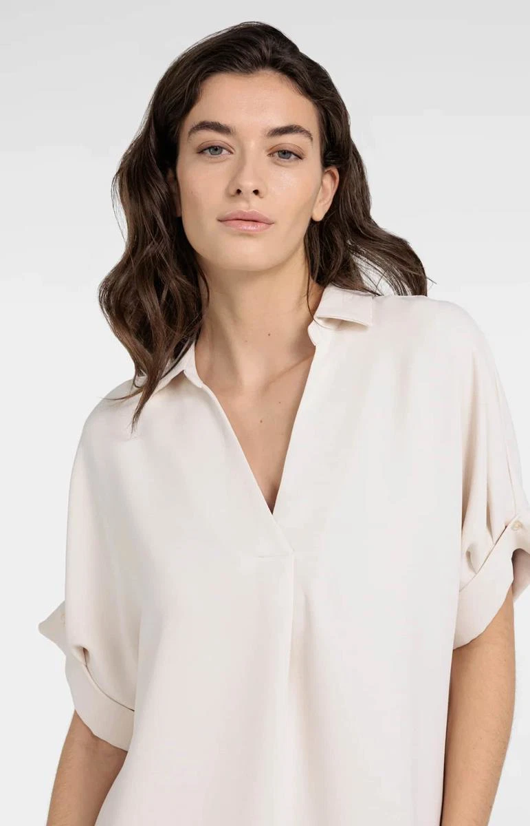 YAYA Jurk 01-601218-604 Beige 5