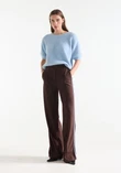 Jansen Amsterdam Pantalon ALEIDAS W26 Bruin 2
