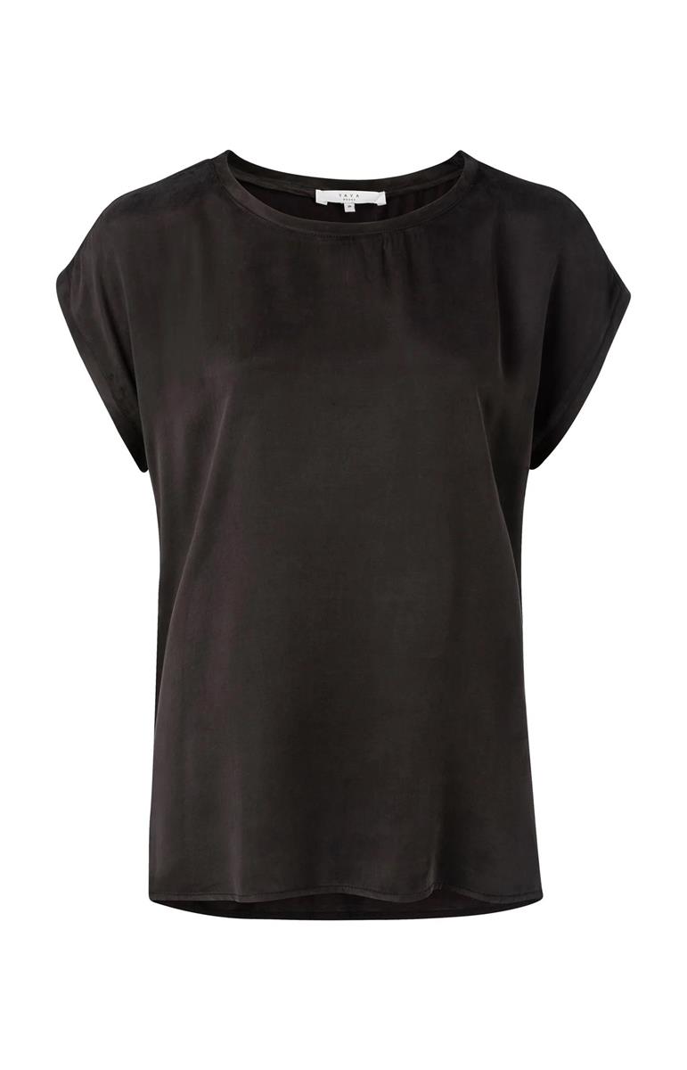 YAYA T-shirt 01-701010-N Zwart 2