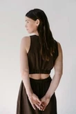 Aimée the Label Jurk Melina Bruin 3