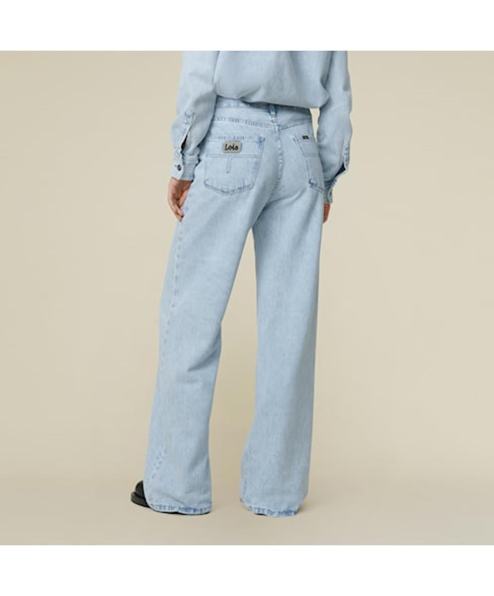 Lois Jeans Skater Blauw 2