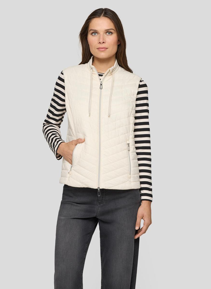 Rabe Gilet 56-115870 Off-White 1