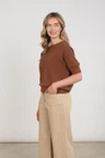 NUKUS Trui NKF01068 Bruin 6