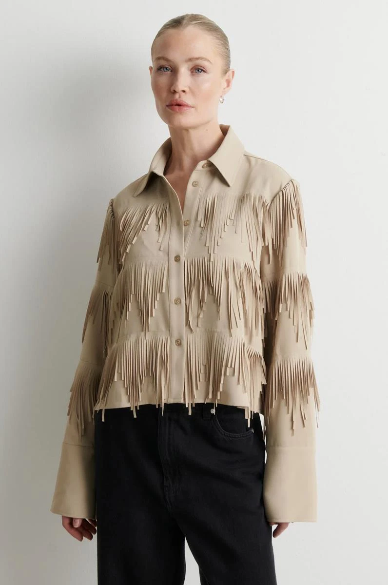 Second Female Blouse Dancing Beige 1