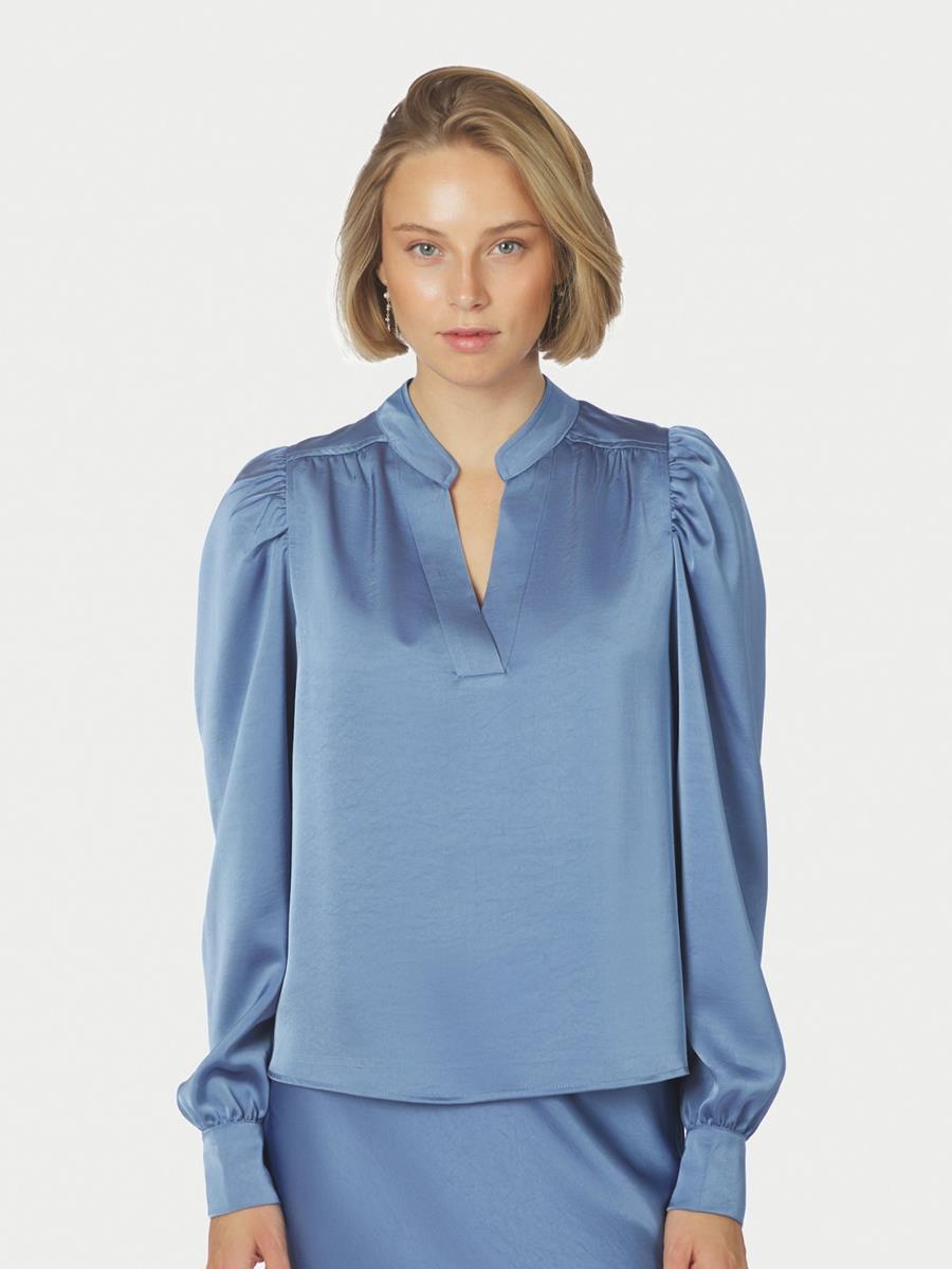Neo Noir Blouse Rosslyn Blauw 1