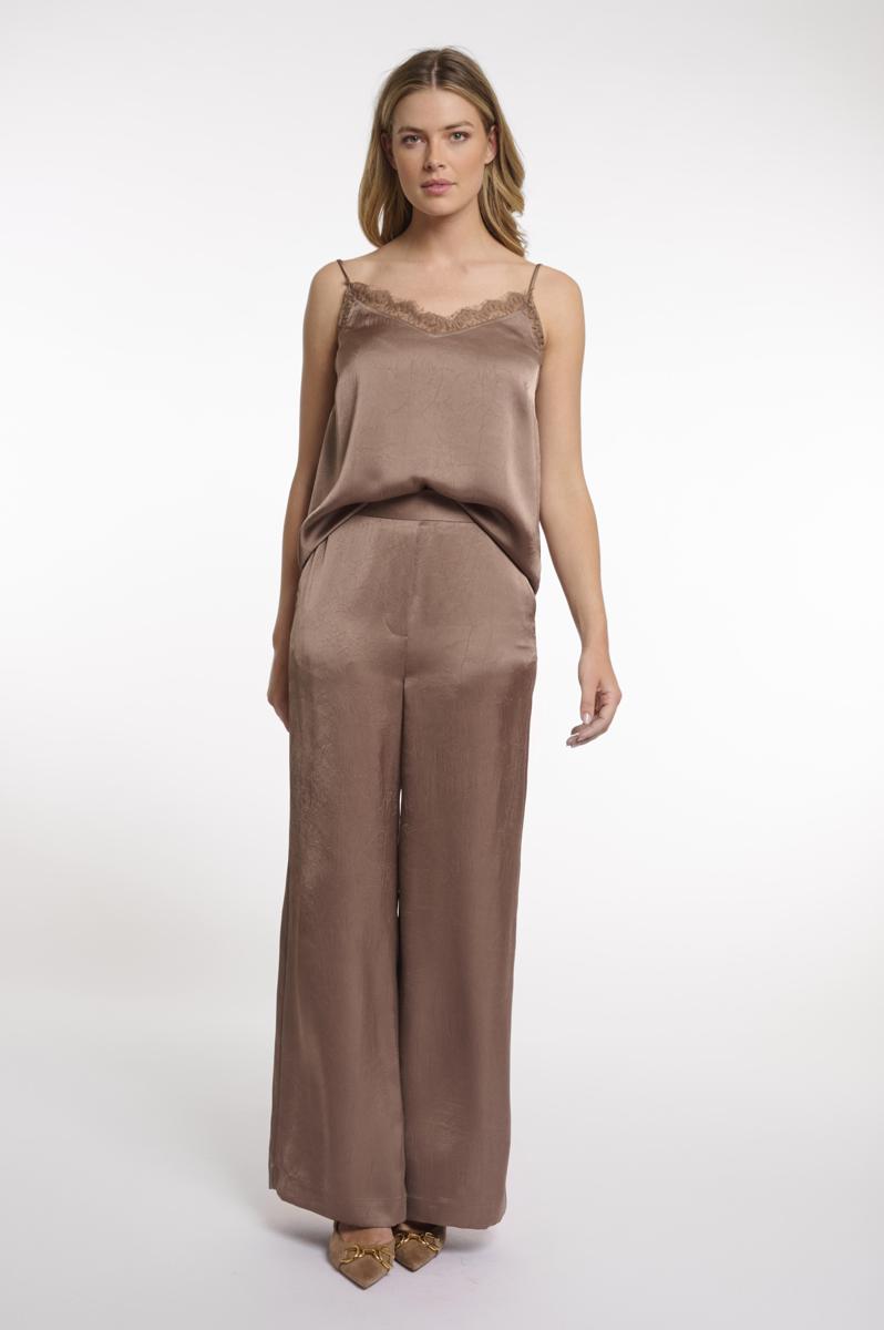 Rino & Pelle Pantalon Kenza Bruin 4