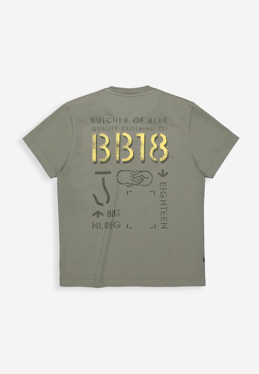 Butcher of Blue T-Shirt M2613050 Groen 2