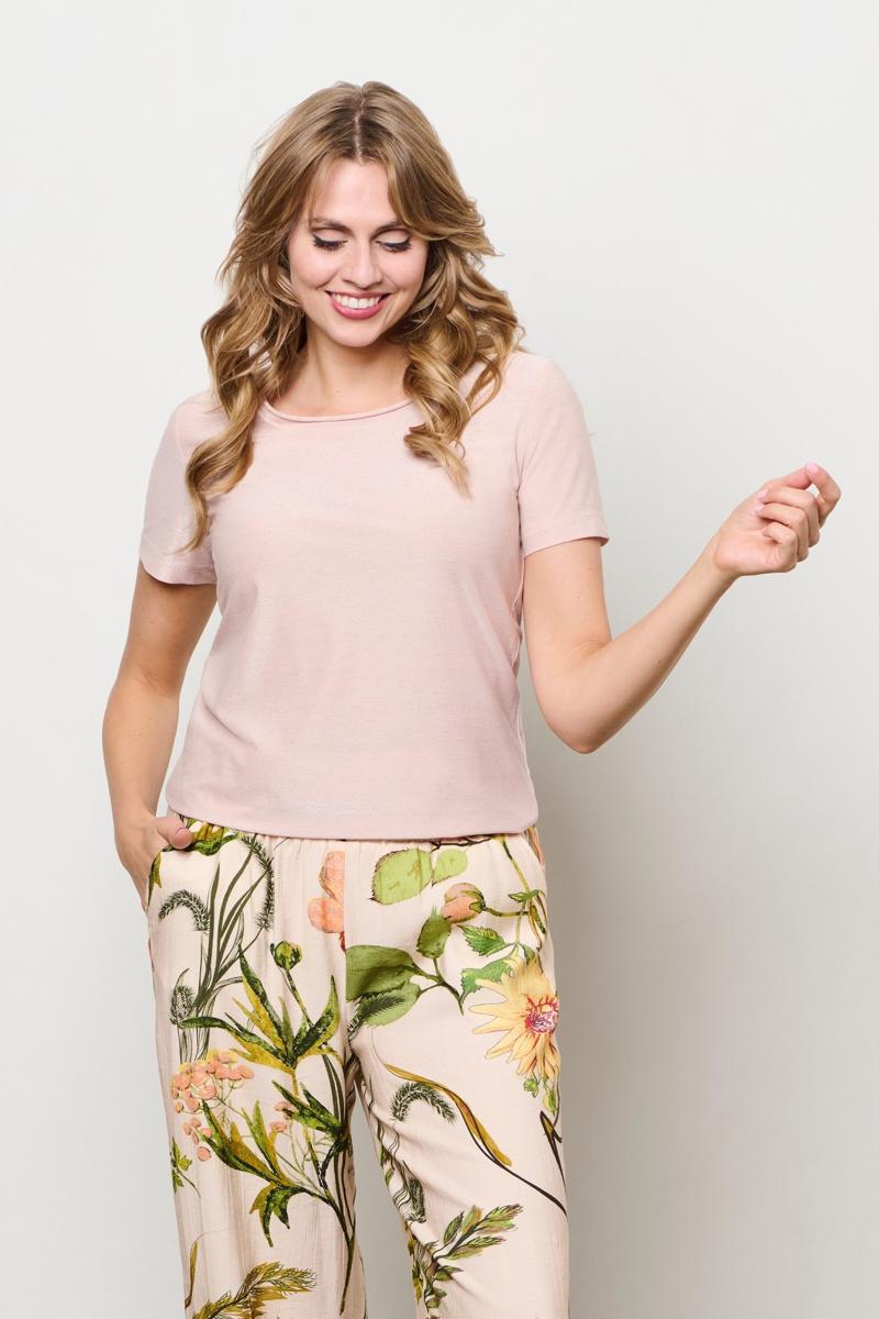 &Co Woman T-Shirt TS145 Roze 4
