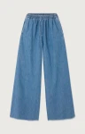 American Vintage Pantalon Izeway Blauw 2
