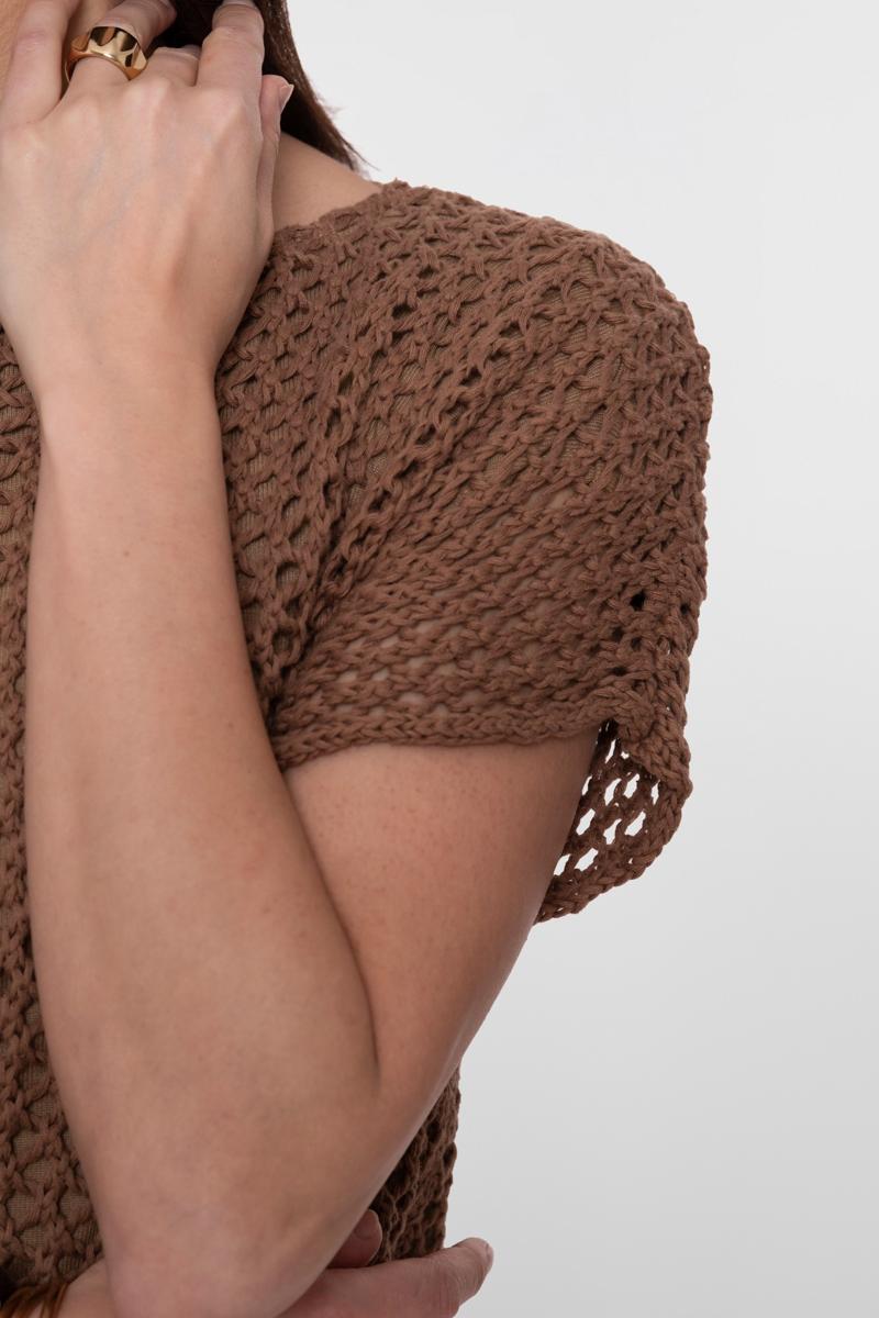 Geisha Trui 62003-10 Bruin 4