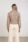 NUKUS Blouse NKF02137 Taupe 4