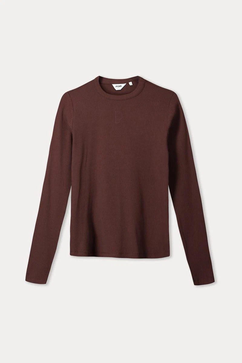 POM Amsterdam Longsleeve SP9750 Bruin 2