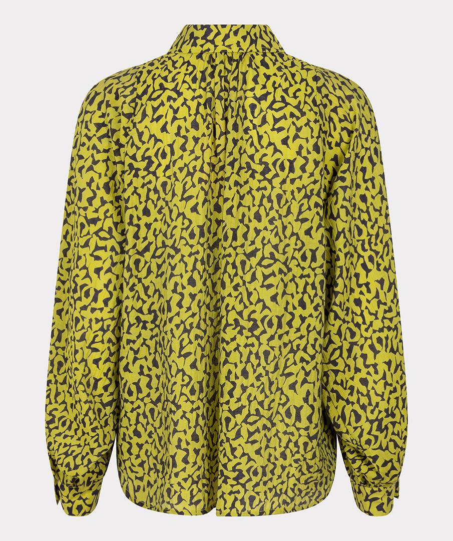 EsQualo Blouse F25.10543 Groen 4