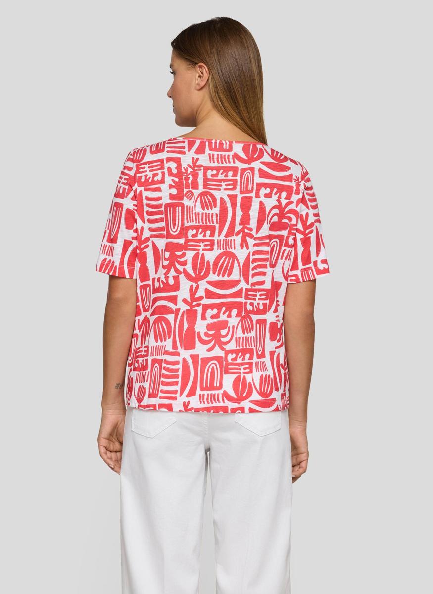 Rabe T-Shirt 56-124351 Rood 3