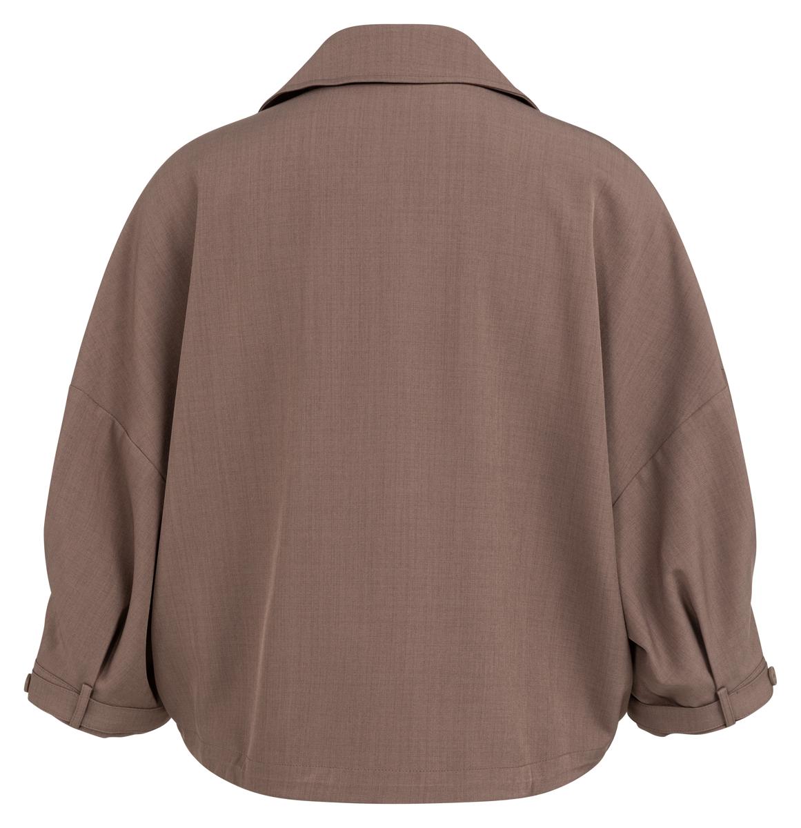 YAYA Blouse 01-201206-603 Taupe 3