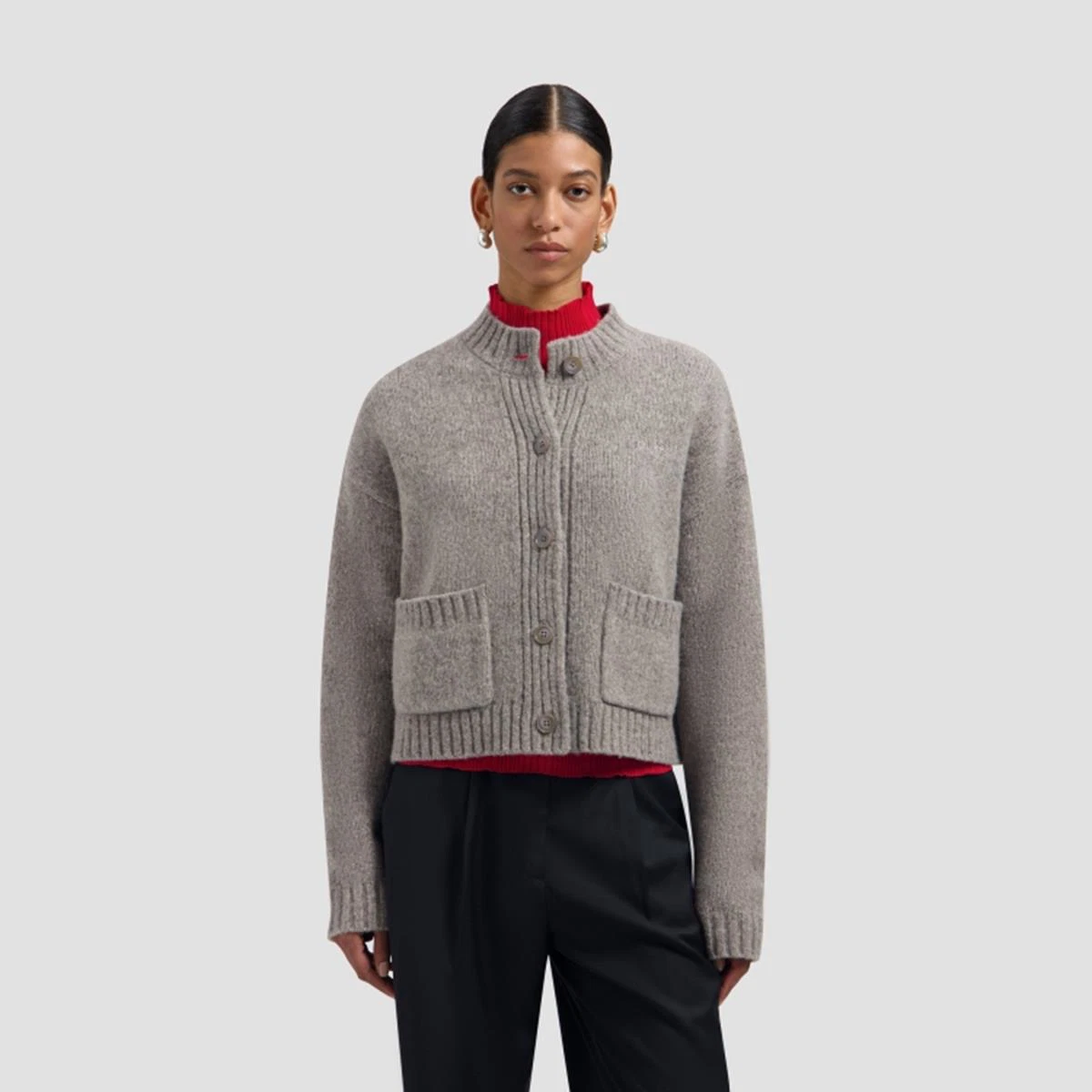 OLAF Vest W260704 Grijs 1
