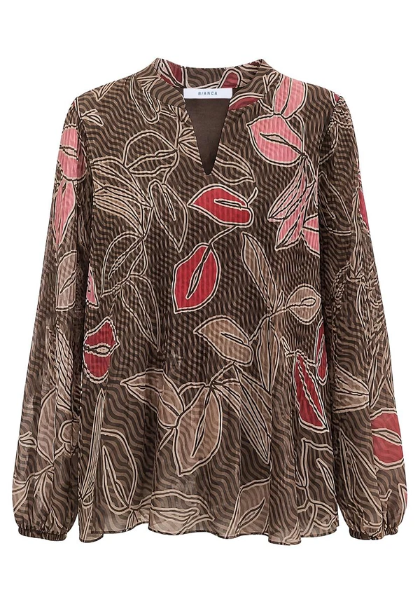 Bianca Blouse 85100 Bruin 1