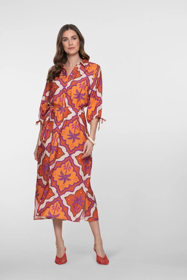 Geisha Jurk 67104-20 Oranje 1