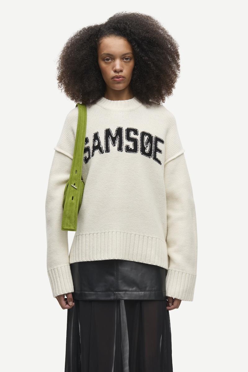 Samsøe Samsøe Trui Sakeiku Off-White 1