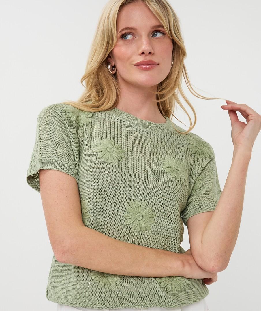 EsQualo Trui HS26.02220 Groen 4
