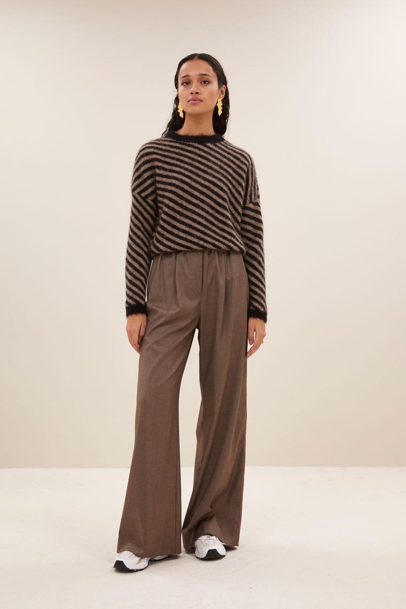 By-Bar Trui Diagonal Natural Taupe 1