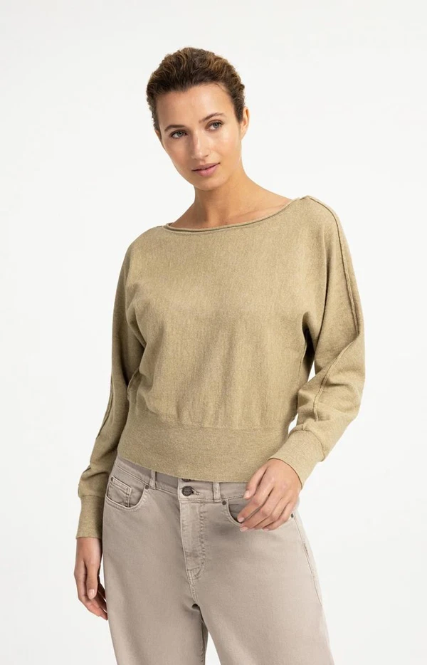 YAYA Trui 01-000622-608 Groen 1