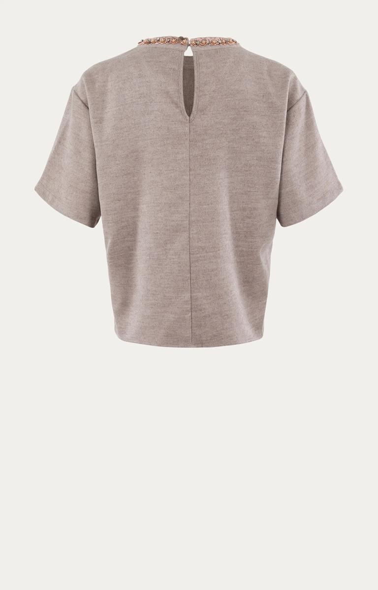 Anna T-Shirt 80a04-03928 Taupe 4