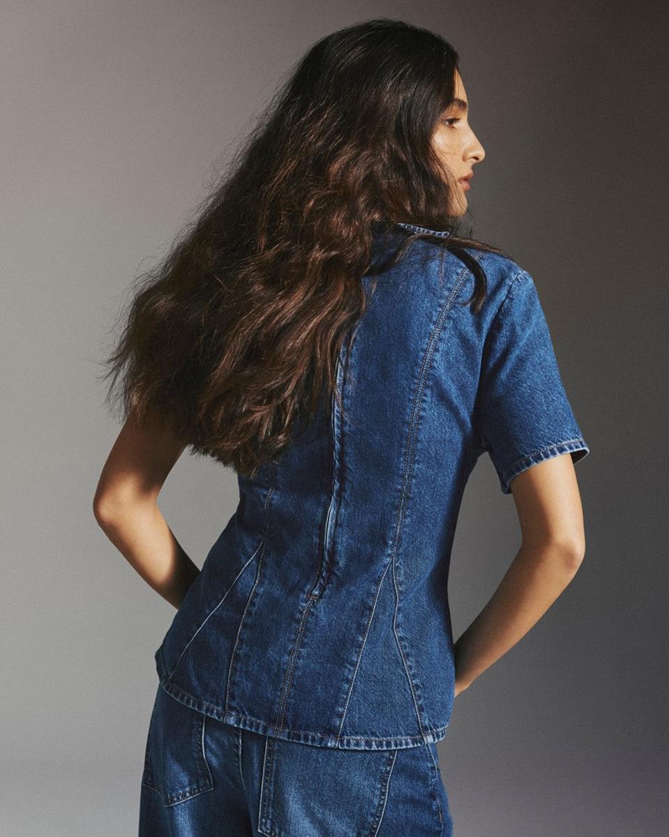 Msch Copenhagen  Top Turig Blauw 3