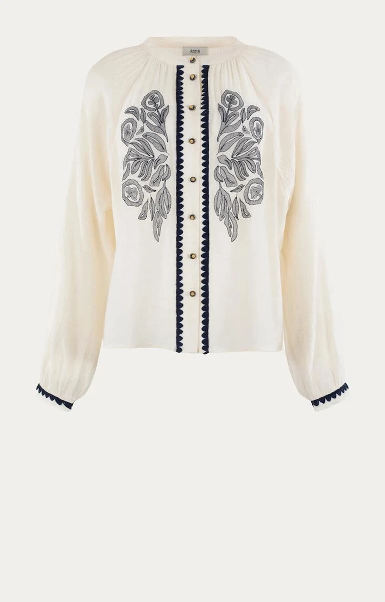 Anna Blouse 80a05-03773 Off-White 2