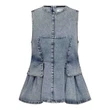 Co'Couture Top Pancy Blauw 1