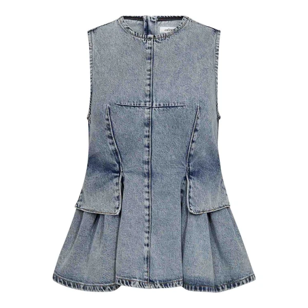 Co'Couture Top Pancy Blauw 1